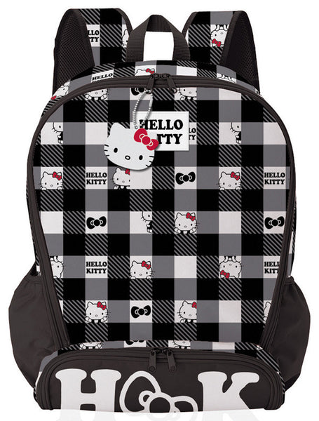 hello kitty checkered backpack