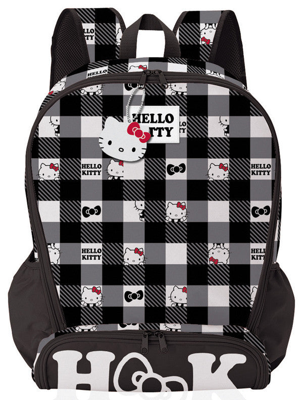 HELLO KITTY CHECKERED BACKPACK