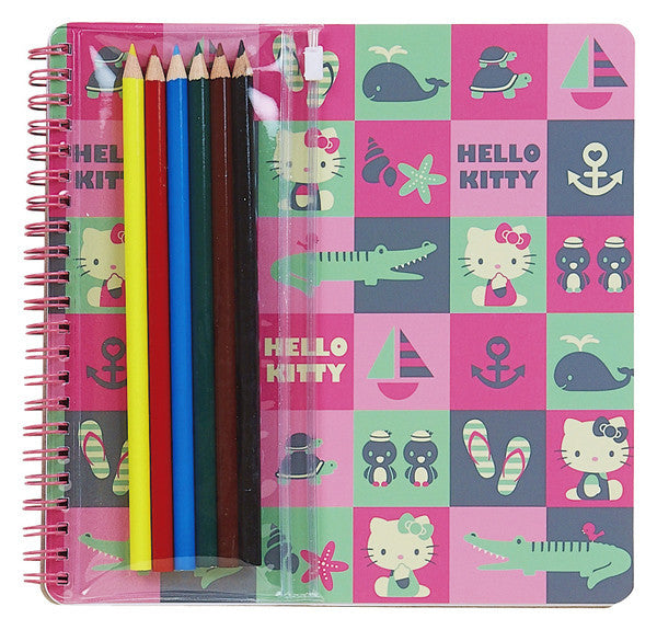 HELLO KITTY DRAWING BOOK SET