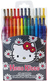 Hello Kitty 24 count Twist Up Crayons