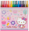 Hello Kitty Twist Up Crayon Set 16 pc.