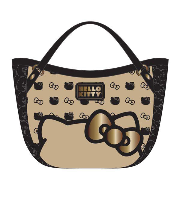 Hello Kitty Brown Lounge Fly Tote Bag
